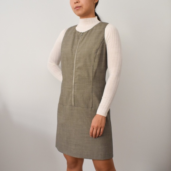 calvin klein wool dress